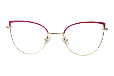 8027 - Metal Tendencia Doctor Lentes Dama Redondos