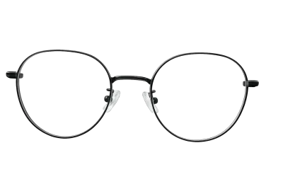BS30023 C1 - Metal Tendencia Doctor Lentes Dama Redondos