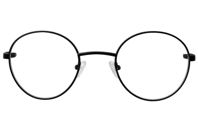 LE6284 C1 - Metal Tendencia Doctor Lentes Dama Redondos