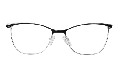 LE6313 C1 - Metal Tendencia Doctor Lentes Dama Redondos