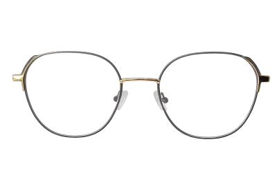 LJMY8110 C7 - Metal Tendencia Doctor Lentes Dama Redondos