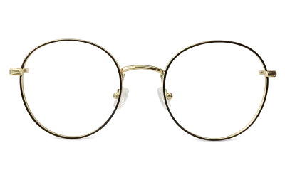 VBR6807 C1 - Metal Tendencia Doctor Lentes Dama Redondos