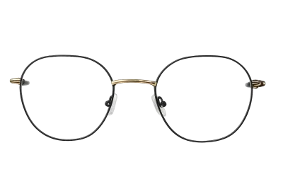 VW2309 C1 - Metal Tendencia Doctor Lentes Dama Redondos