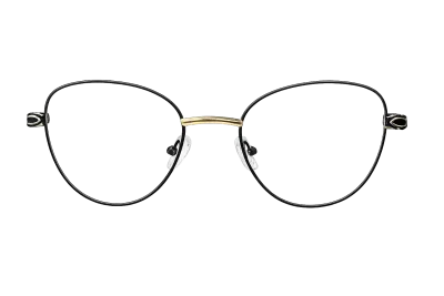 VW2311 C1 - Metal Tendencia Doctor Lentes Dama Redondos