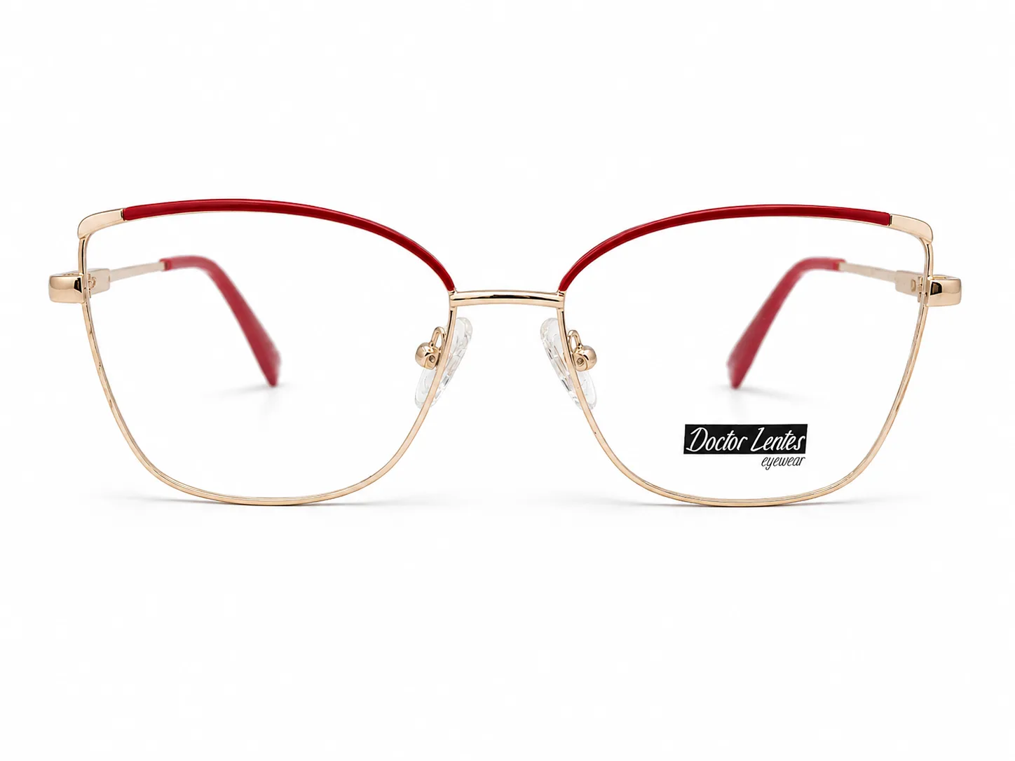 LE6293 C3 - Metal Tendencia Doctor Lentes Dama Redondos
