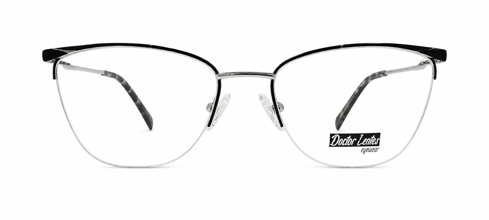 LE6294 C1 - Metal Tendencia Doctor Lentes Dama Redondos