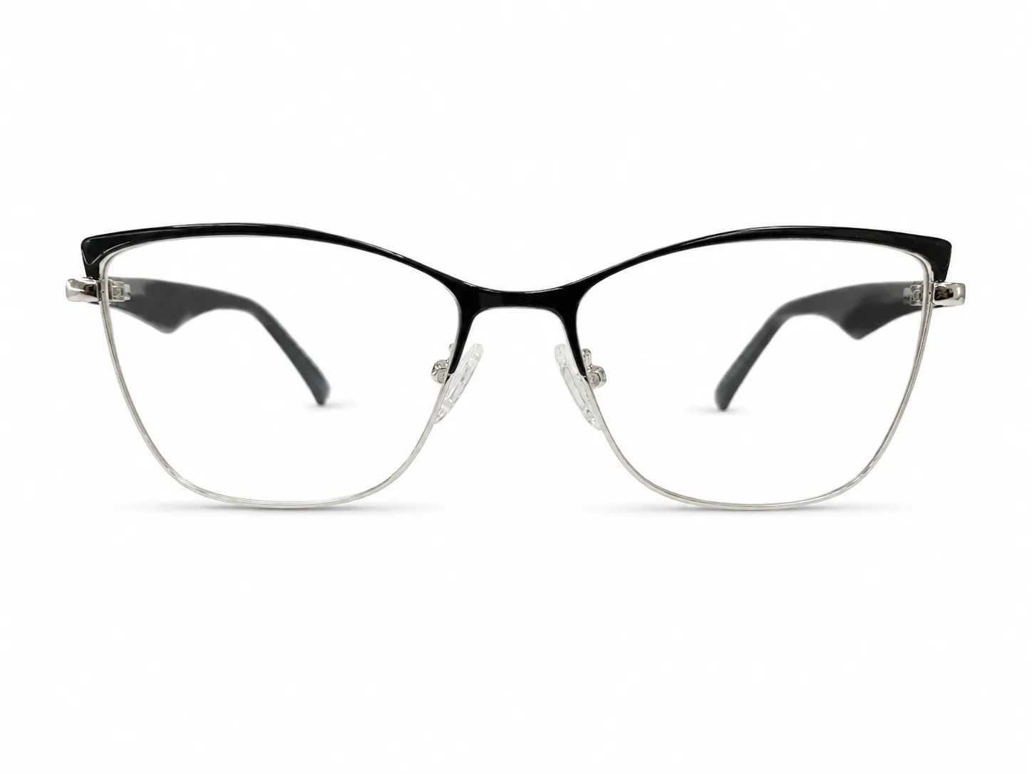 LE6308 C1 - Metal Tendencia Doctor Lentes Dama Redondos