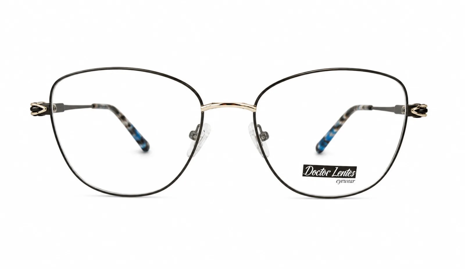 SSV4806 C1 - Metal Tendencia Doctor Lentes Dama Redondos