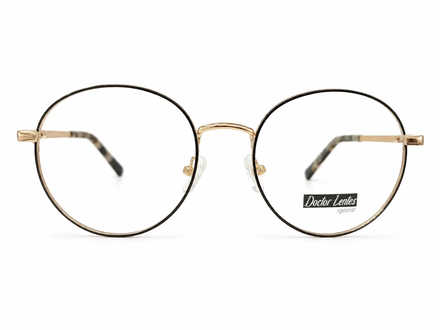 VBR6807 C1 - Metal Tendencia Doctor Lentes Dama Redondos