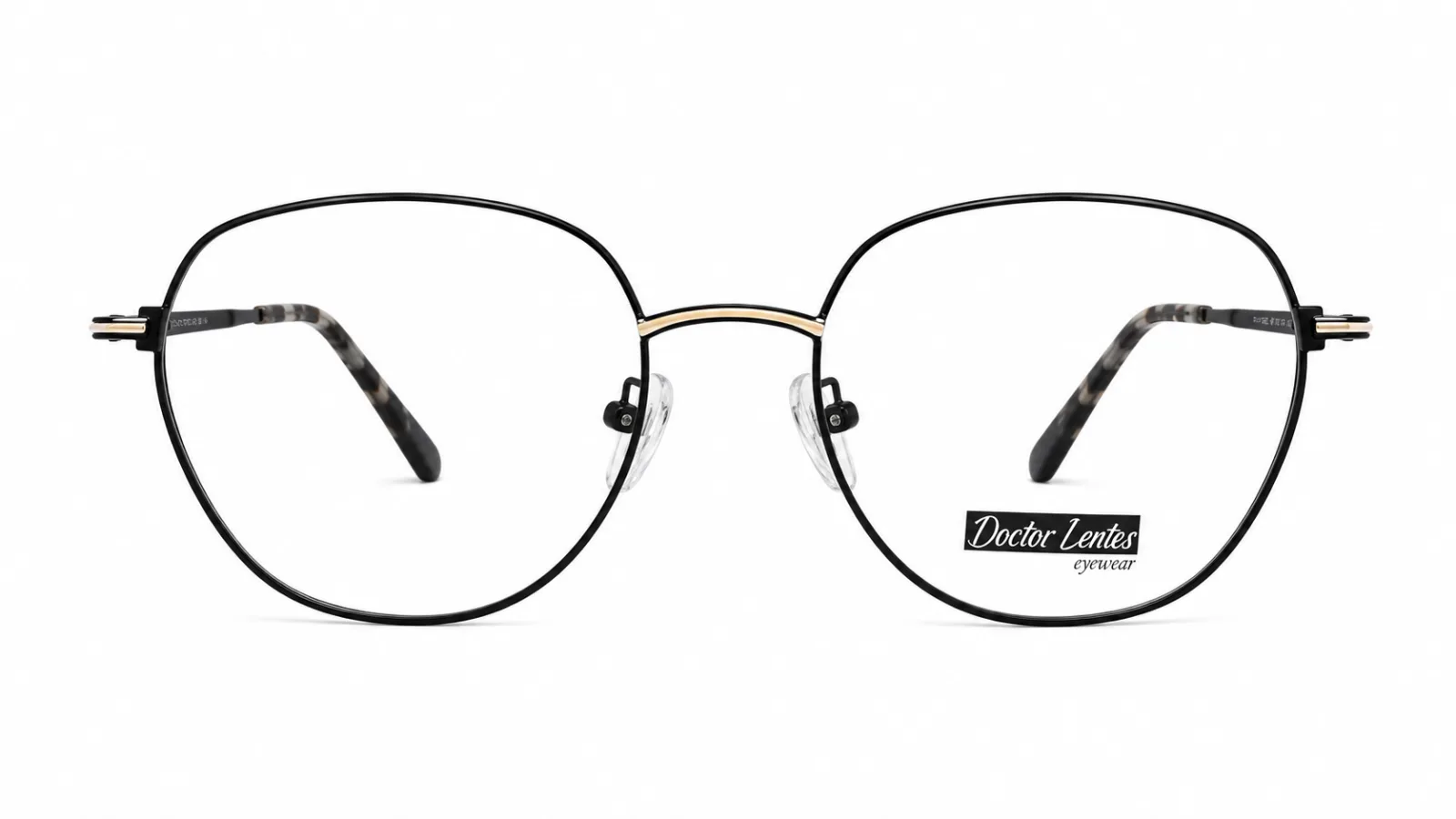 VW2301 C1 - Metal Tendencia Doctor Lentes Dama Redondos