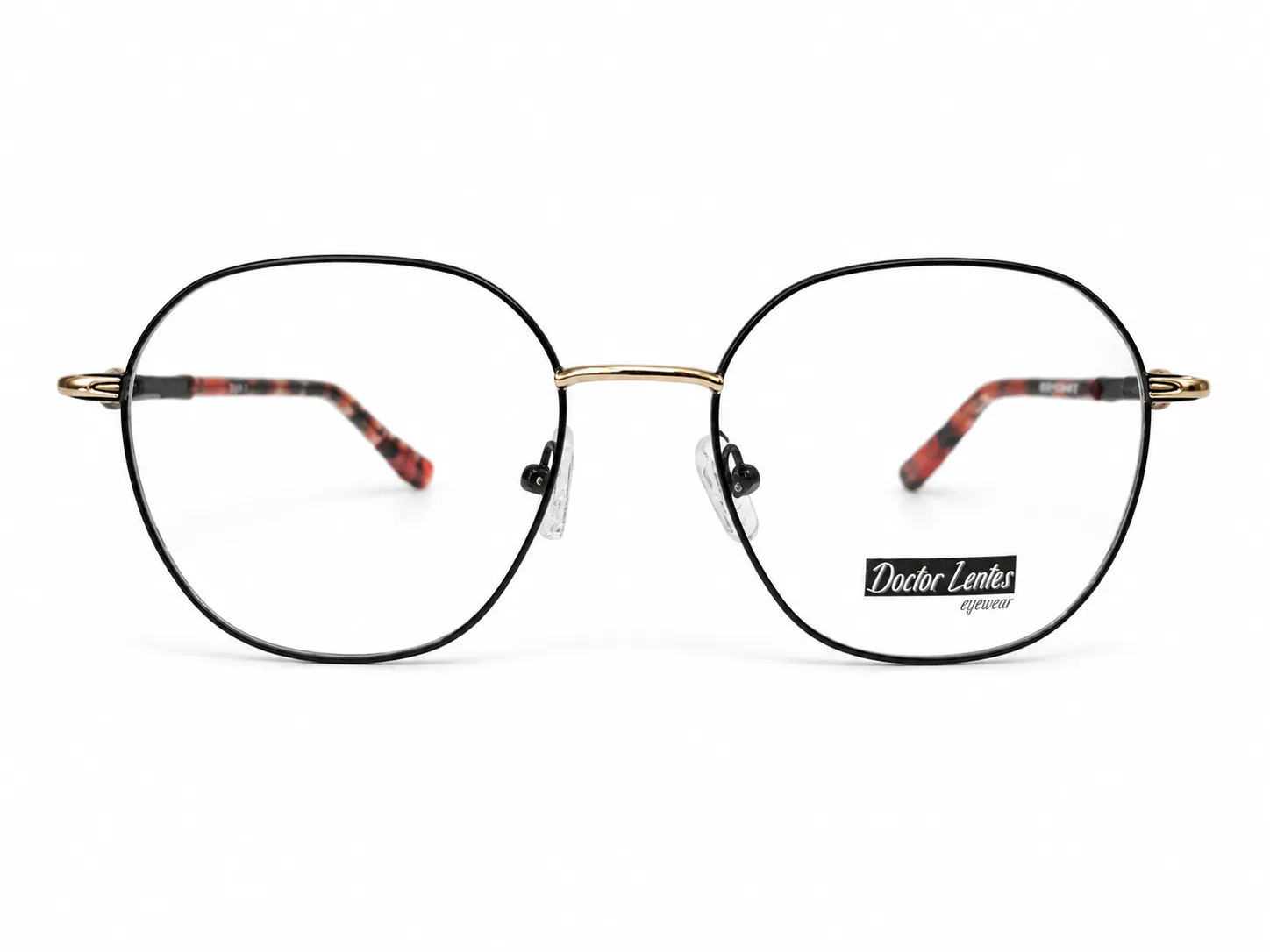 VW2309 C1 - Metal Tendencia Doctor Lentes Dama Redondos