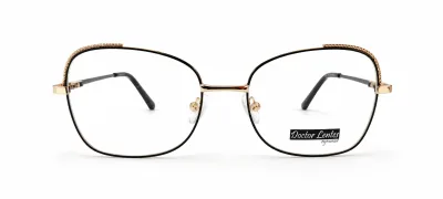 4475 C1 - Metal Tendencia Doctor Lentes Dama Redondos