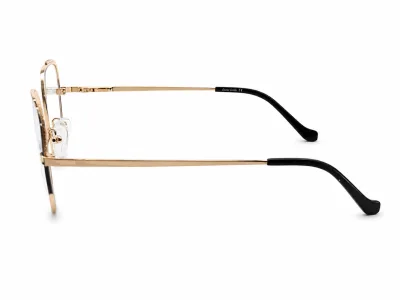 4475 C1 - Metal Tendencia Doctor Lentes Dama Redondos