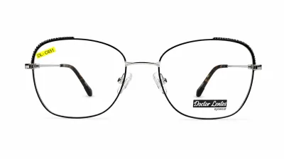 4475 C4 - Metal Tendencia Doctor Lentes Dama Redondos