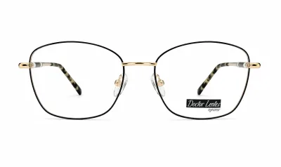 CH011 C1 - Metal Tendencia Doctor Lentes Dama Redondos