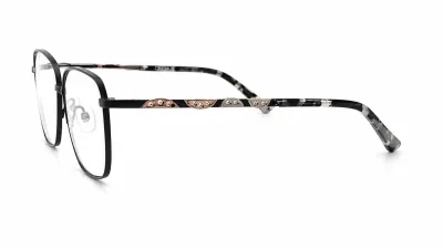 CH011 C1 - Metal Tendencia Doctor Lentes Dama Redondos