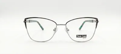 LE6273 C1 - Metal Tendencia Doctor Lentes Dama Redondos