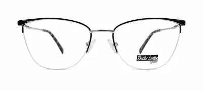 LE6294 C1 - Metal Tendencia Doctor Lentes Dama Redondos