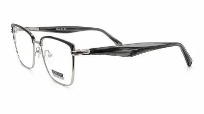 LE6308 C1 - Metal Tendencia Doctor Lentes Dama Redondos