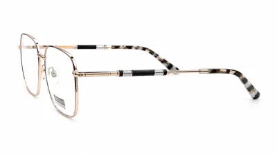SSV4806 C1 - Metal Tendencia Doctor Lentes Dama Redondos