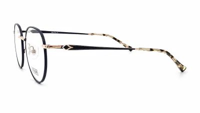 VW2301 C1 - Metal Tendencia Doctor Lentes Dama Redondos