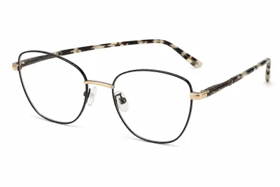 VW2305 C3 - Metal Tendencia Doctor Lentes Dama Redondos